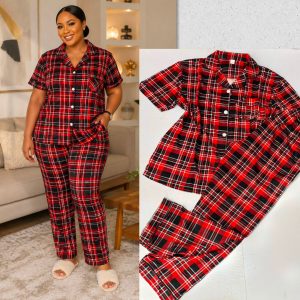 Unisex Long Sleeve Sleepwear Set
