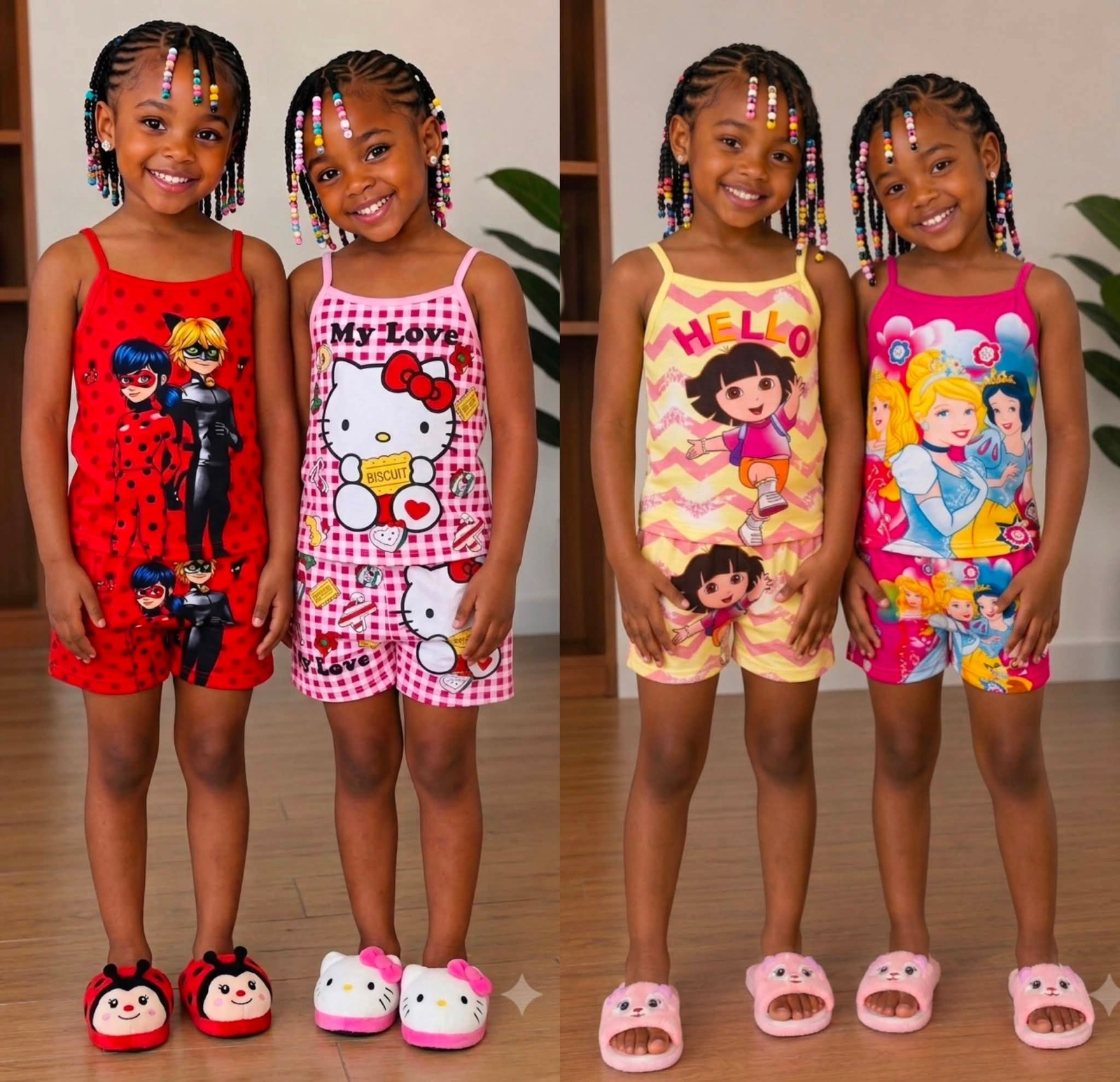 Premium Cotton 2pc Kids Set - Image 2