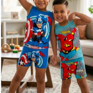 Quality Cotton Fabric Boy's Lounge Wear Set