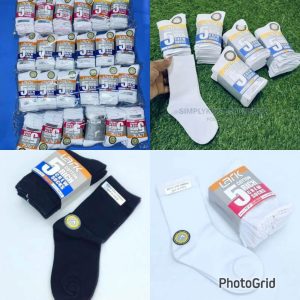 Kids' Breathable Cotton Short Socks