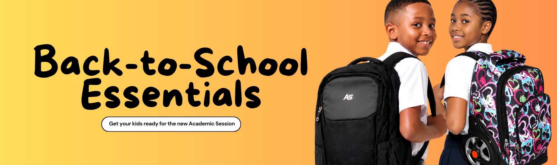 Back to school essentials landscape