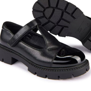 Girls' Black School Shoes