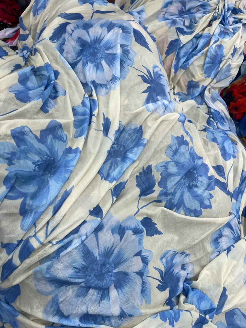 Stretch Mesh Fabric by the Yard