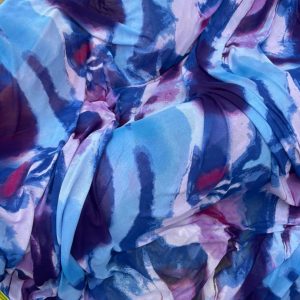 Soft Chiffon Mesh Fabric for Dresses