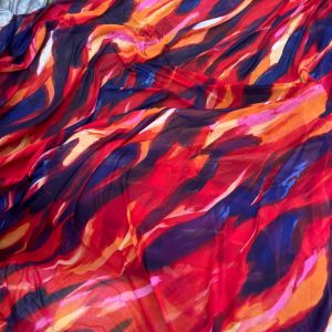 Lightweight Chiffon Mesh Dress Fabric