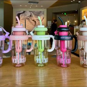 Cute Ice Cream Water Bottle for Children