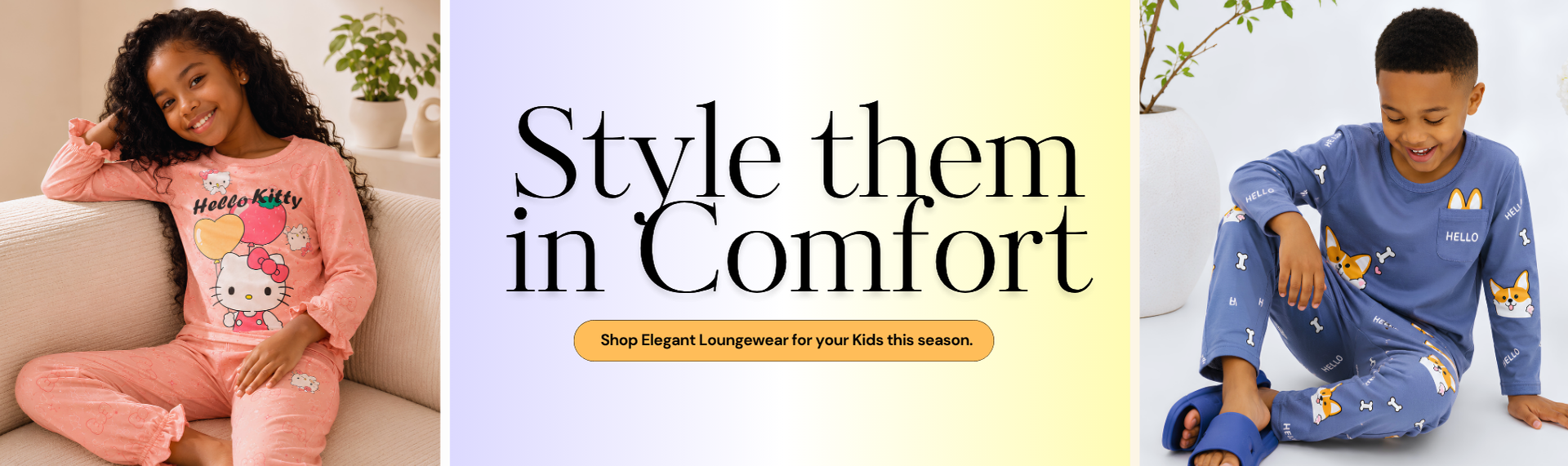 children's loungewear.... landscape