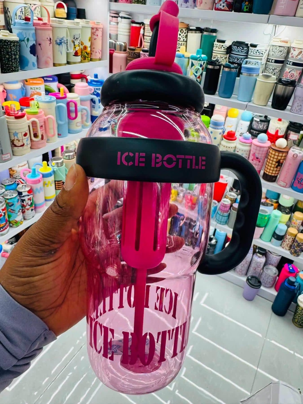 Cute Ice Cream Water Bottle for Children - Image 2
