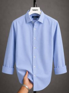 PRL Light Blue Long Sleeve Shirt