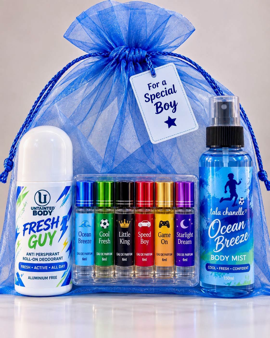 The Blue Jet Fragrance Set For Boys