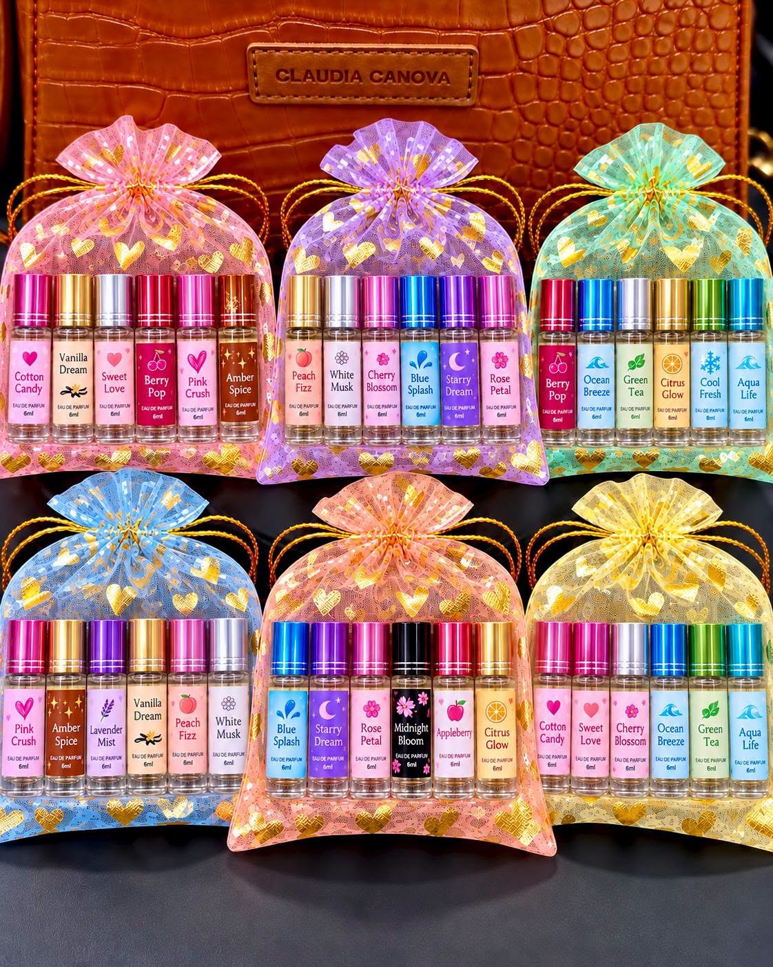 Kid's 50ml Perfume Oil Pack of 6