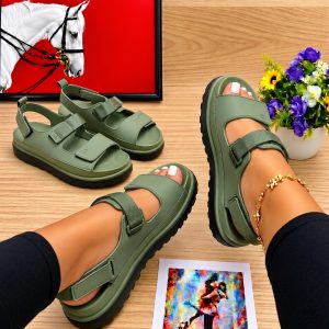 Ladies Leather Sandals